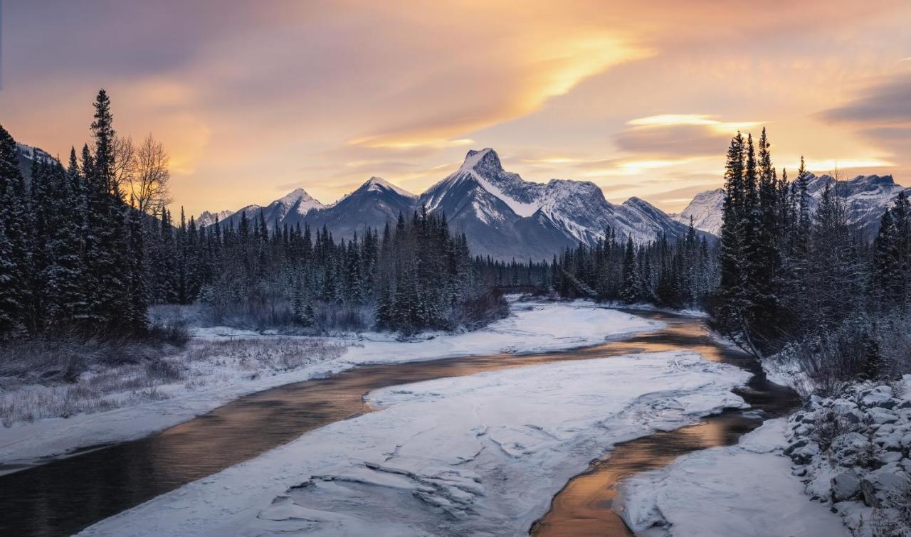 Romantic Studio With Kitchen & Ac & Bbq & A Huge Balcony 164 Canmore Exterior foto
